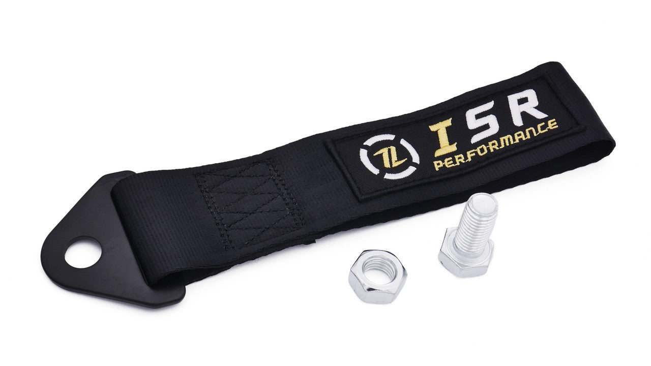 ISR Performance - Universal Racing Tow Strap - Black (IS-TS-BK)