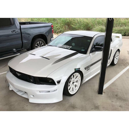 KBD - Ford Mustang 2005-2009 Eleanor Style 1 peça Pára-choque dianteiro de poliuretano (37-2246)