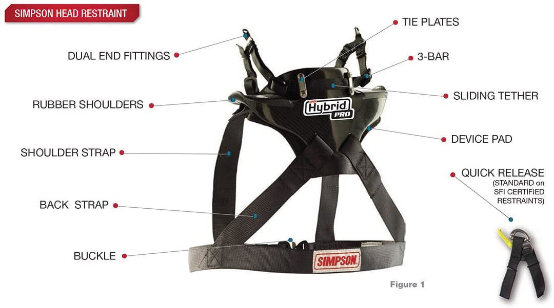 Simpson Hybrid - Sport Head & Neck Restraint (HYBRID-SPORT)