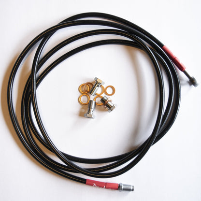 Destroy or Die - Mazda MX5 Miata NA NB Brake Line Kit Inline Hydraulic Handbrake