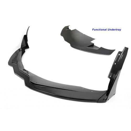 APR Performance - Chevrolet Corvette C7 Z06 Track Pack Front Air Dam / Splitter com Undertray 2015-Up (FA-207028)