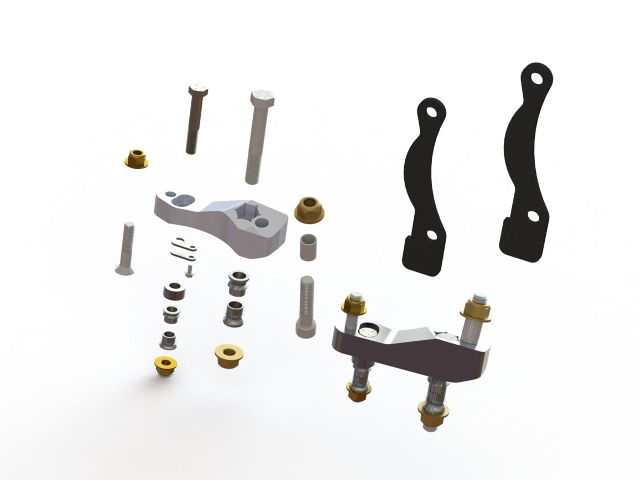 SCOTIDI - Kit adaptador de ângulo rápido Mustang 11-14