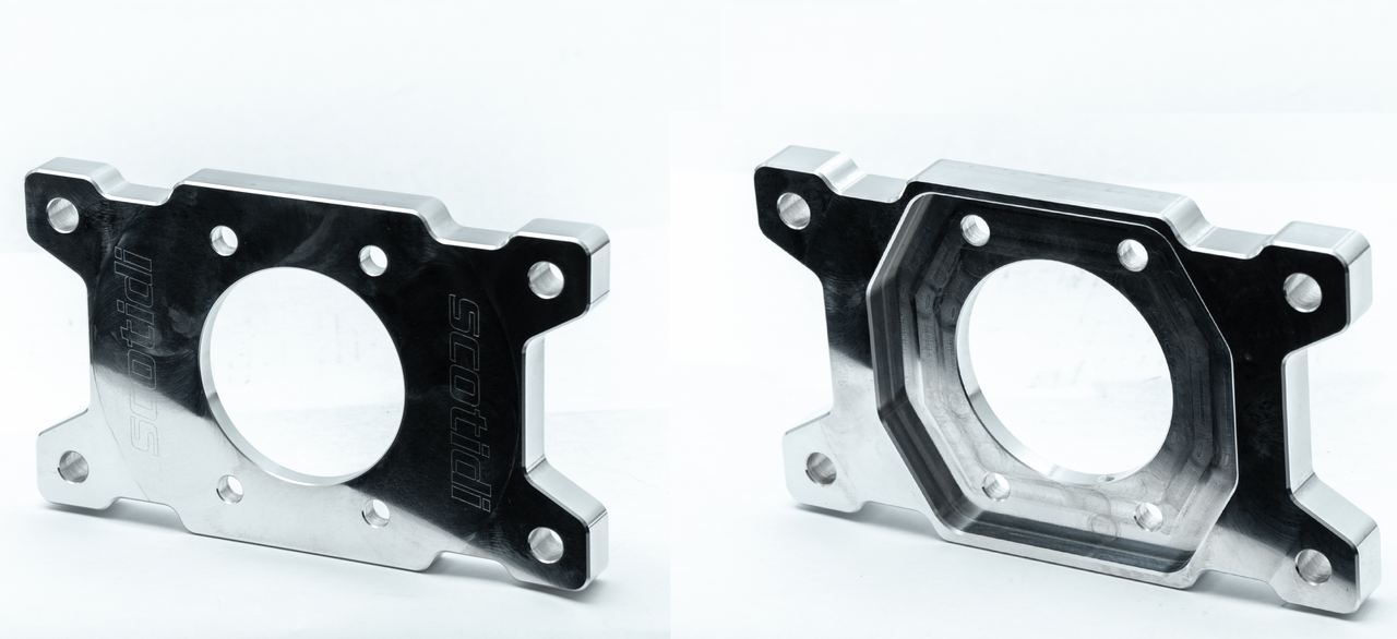 SCOTIDI - 05-14 Mustang Dual Caliper Bracket Kit