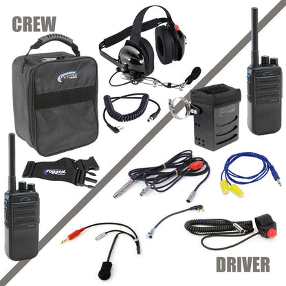 Rugged Radios - Complete Team - Digital NASCAR 3C Racing System with RDH Professional Handheld Radios