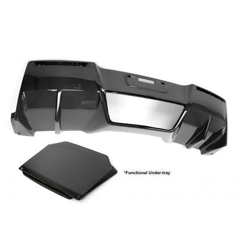 APR Performance -Chevrolet Corvette C7 Z06 Rear Diffuser 2014-Up (With Under-Tray) (AB-277020)