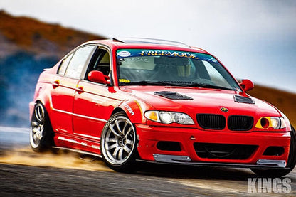 Big Duck Club - BMW E46 Sedan Front Overfenders (+60mm)