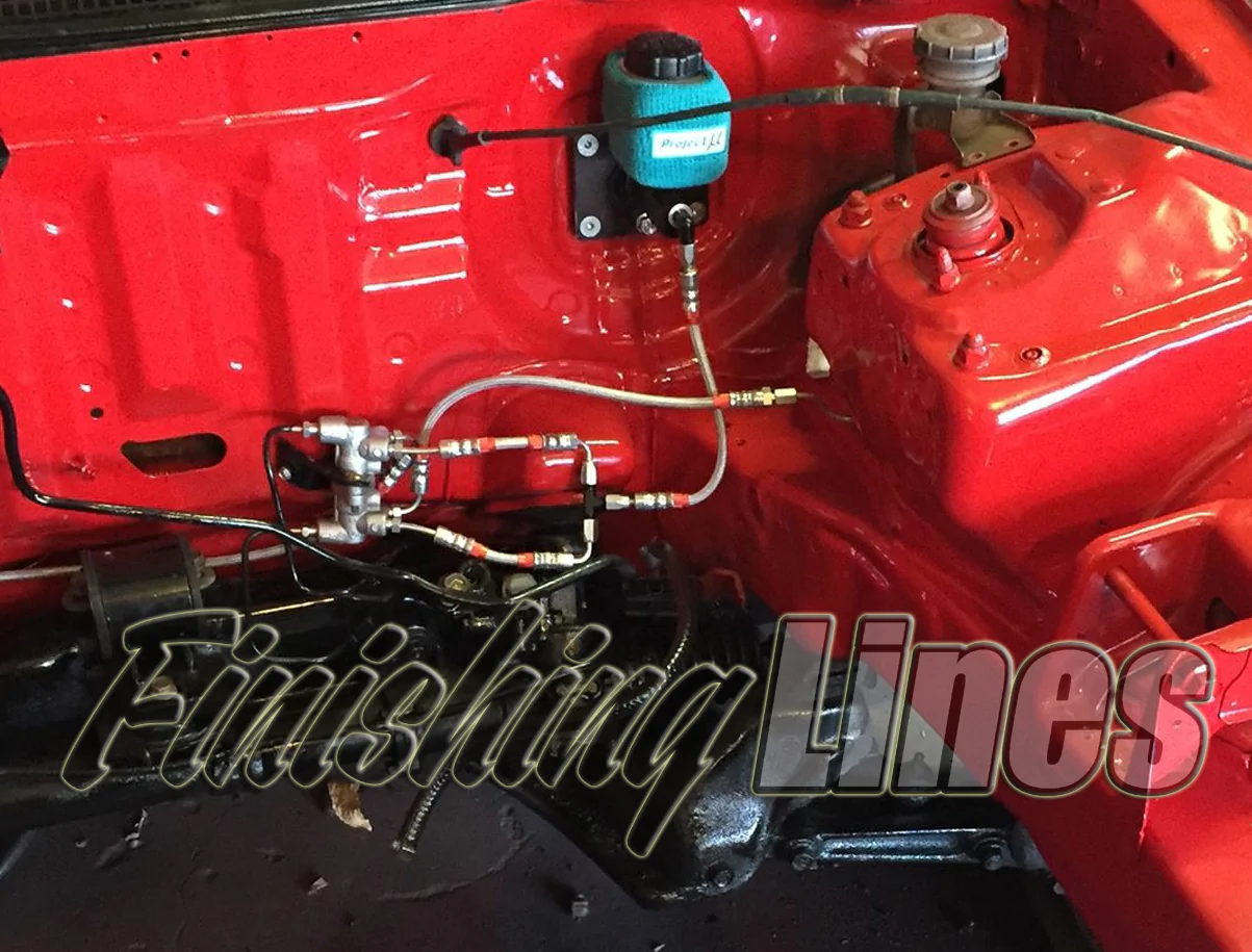 Finishing Lines - EG/DC Mini Tuck brake line kit (for brake booster deleted setup)