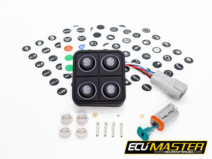 ECU MASTER - CAN KEYBOARD - 4 POSITION