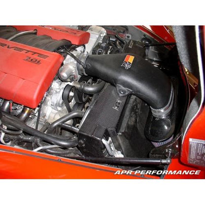 APR Performance - Chevrolet Corvette C6 / C6 Z06 Radiator Support Cover 2005-Up (CF-208006)