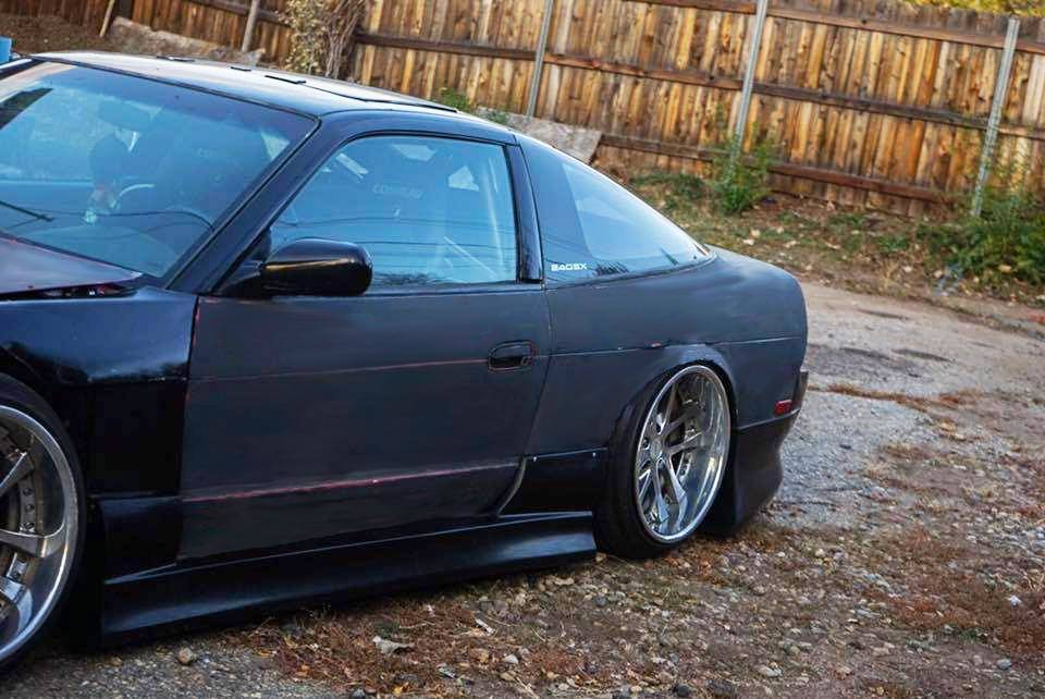 KBD - Nissan 240sx 1989-1994 Bsport2 estilo 2 peças saias laterais de poliuretano (37-6057)