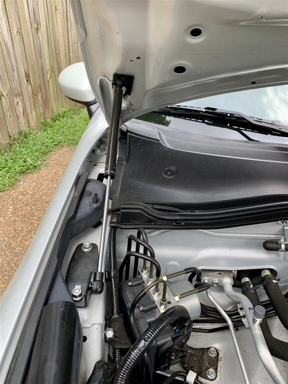 P2M - MAZDA MIATA (ND) 2016+ AMORTECEDOR DO CAPOT DO MOTOR DE CARBONO (P2-CHDNDMX5-TP)