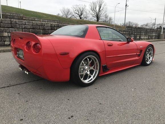 KBD - Chevrolet Corvette C5 1997-2004 Estilo Hwy 1 peça Pára-choques traseiro de poliuretano (37-6062)