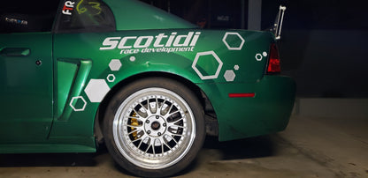 Synergy Race Development - 99-04 Mustang IRS Z32 Dual Caliper Bracket kit