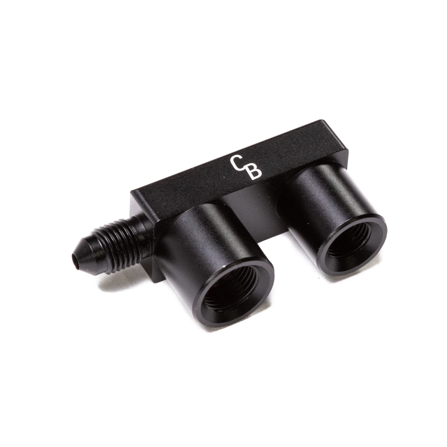 Chase Bays - 3AN Male to (2) M10x1.0 Convex Female F Fitting (CB-FEMF)