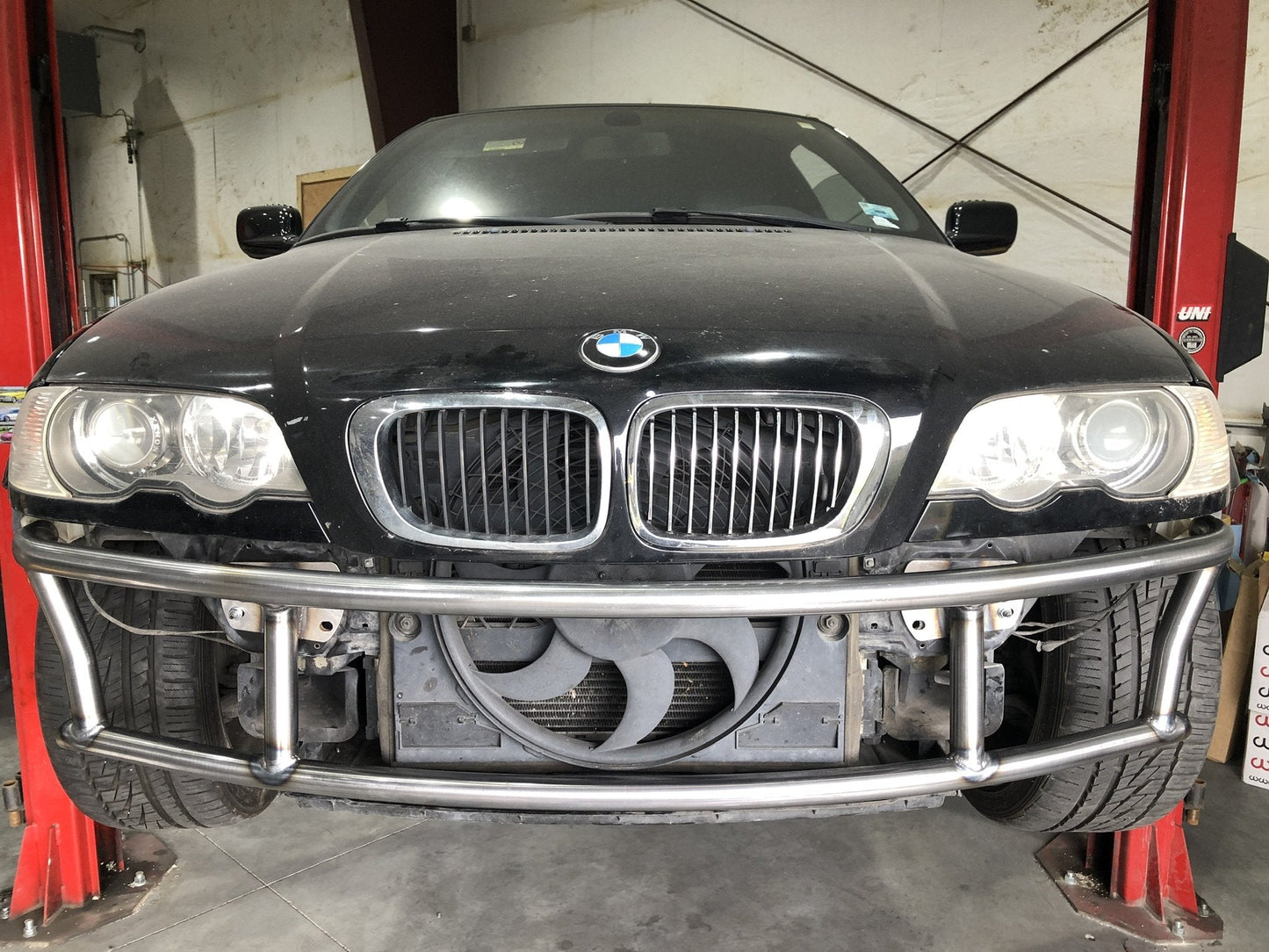 True Focus Fabrication - BMW E46 - DUAL ROW FRONT BASH BAR