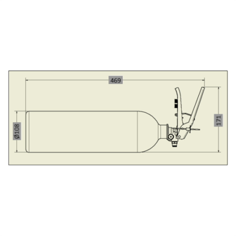 Lifeline USA - Zero 2000 2.25 ltr Club Fire Marshal Mechanical System