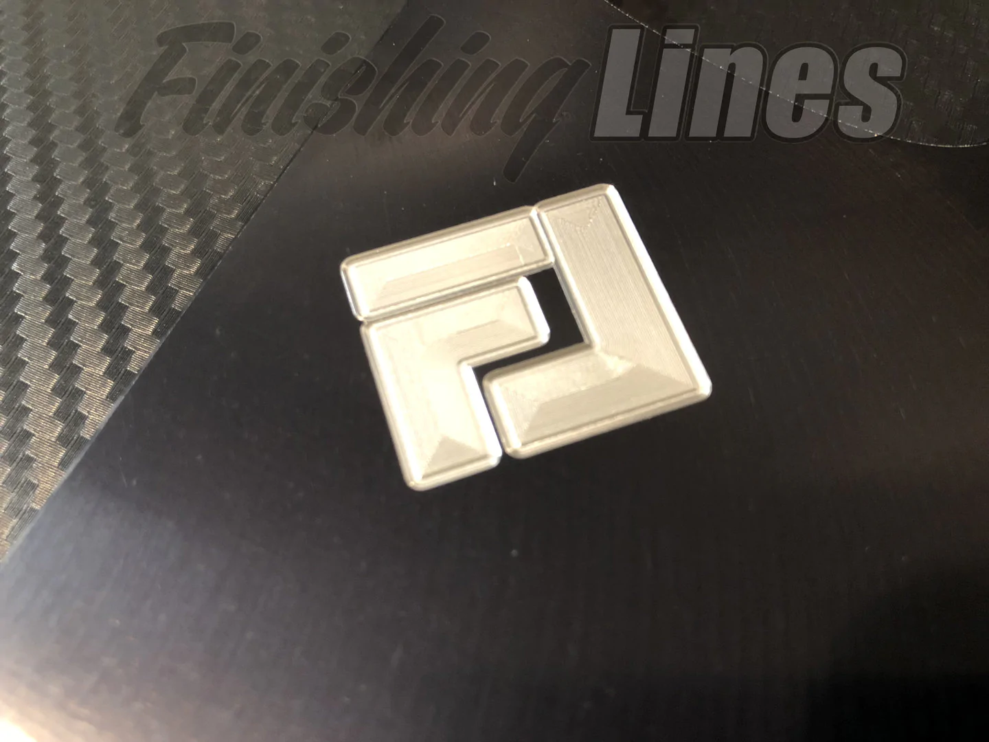 Finishing Lines - B/D Series Staging Brake Mounting Plate - Black Edition