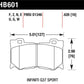 Hawk - 370Z / G37 (Sport) Hawk High Performance Street 5.0 Brake Pads