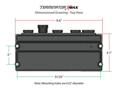 Holley - TERMINATOR X MAX 24X/1X EV6 LS MPFI KIT WITH DBW THROTTLE BODY AND TRANSMISSION CONTROL - WITHOUT 3.5" HANDHELD