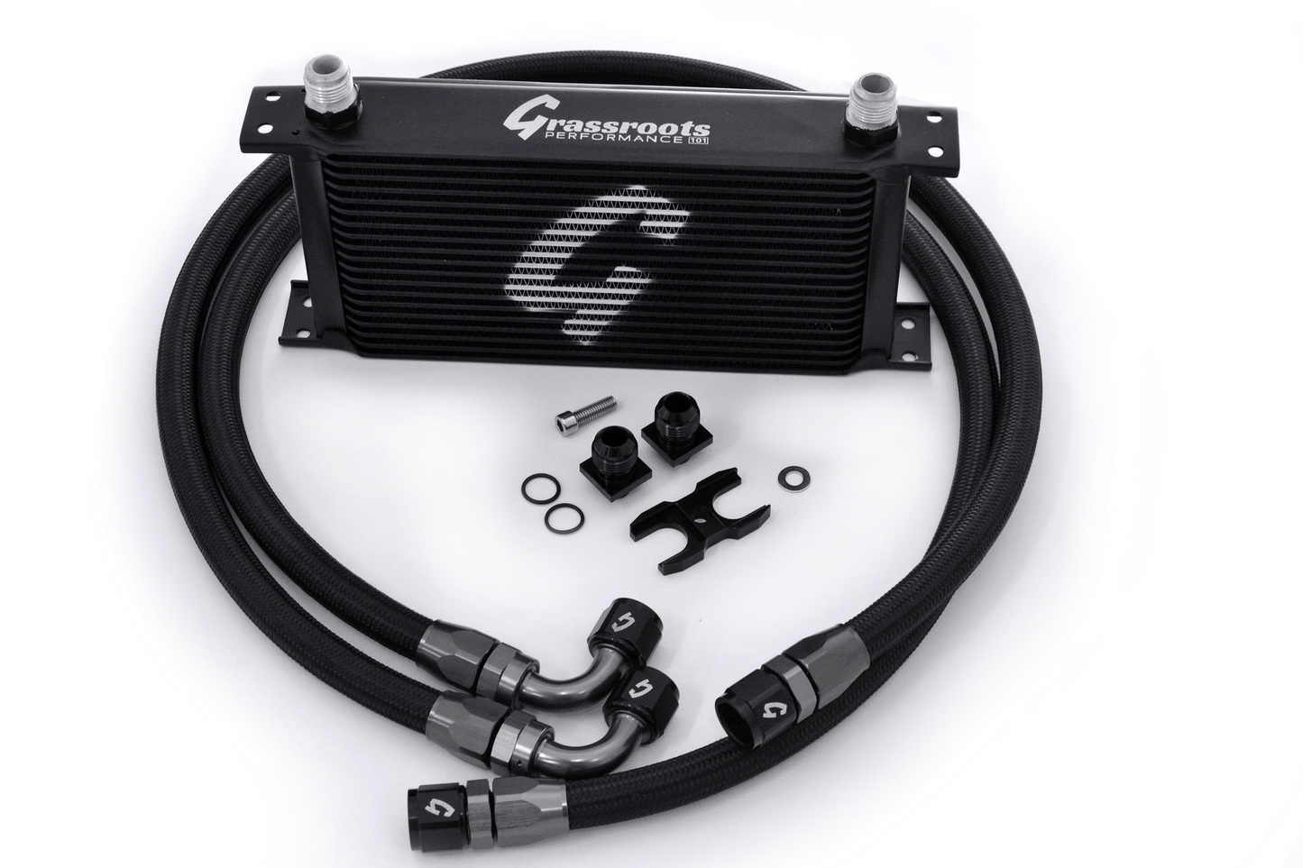 Grassroots Performance - BMW E36 DIRECT-FIT 19-ROW OIL COOLER KIT