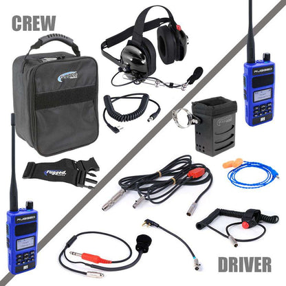 Rugged Radios - Complete Team - NASCAR 3C Racing System with Rugged R1 Handheld Radios