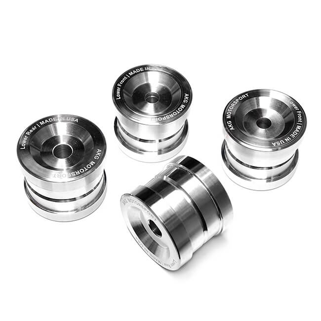 AKG Motorsport - BMW Rear Subframe Bushings, Aluminum – E36 (SF36L)