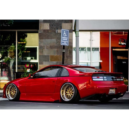 KBD - Nissan 300ZX 1990-1996 2+0 PMZ-K V2 2 peças de pára-lamas traseiros de poliuretano e complementos (37-6113)