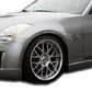 KBD - Nissan 350Z 2003-2008 ING Style 2 Piece Polyurethane Side Skirts (37-2296)