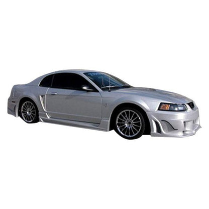 KBD - Ford Mustang 1999-2004 V Spec Style 2 peças saias laterais de poliuretano (37-2281)