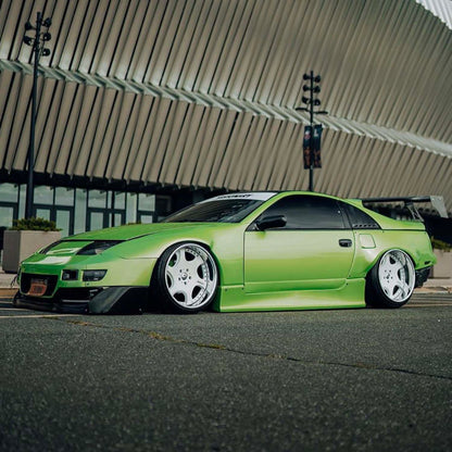 KBD - Nissan 300ZX 1990-1996 2+0 PMZ-K V2 2 peças de pára-lamas traseiros de poliuretano e complementos (37-6113)