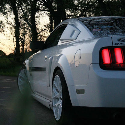 KBD - Ford Mustang 2005-2009 K Spec Style 2 Piece Polyurethane Side Scoops (37-2218)