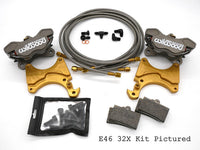 SLG - BMW E46 & Z4 Wilwood Dual Caliper Bracket kit ONLY ( Does not include calipers or pads )