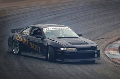 KBD - Nissan 240SX S14 ALL 1995-1998 DM3 Faldas laterales de poliuretano de 2 piezas (37-6080)