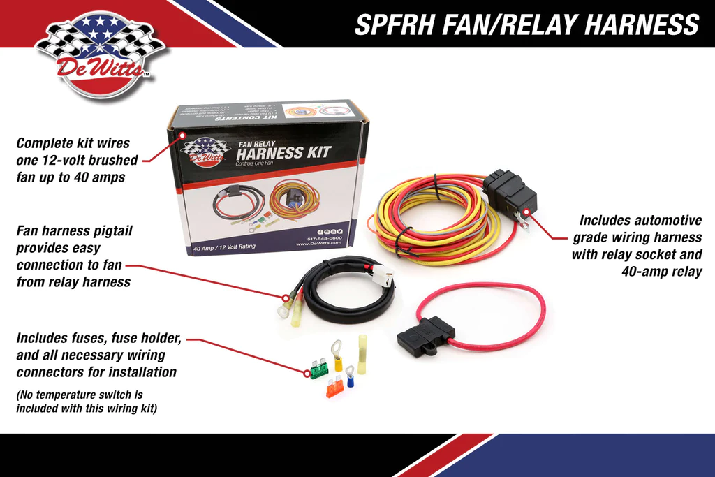 DeWitts - SPFRH Fan/Relay Harness