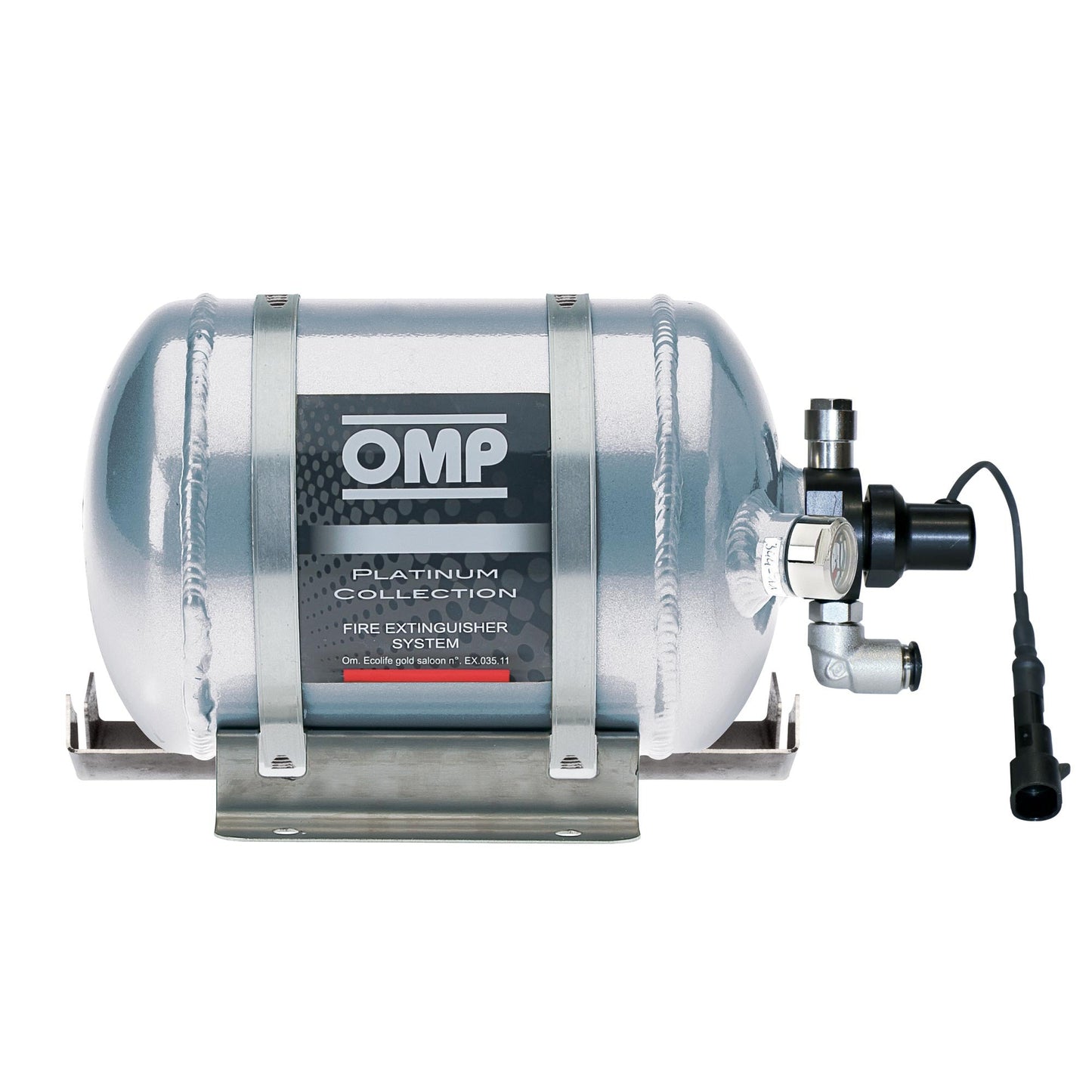 OMP - EXTINGUISHING SYSTEM ALUMINIUM D.130 MM ELECTRICALLY FIA HOMOLOG. WEIGHT 2,58 KG (CESAL3)