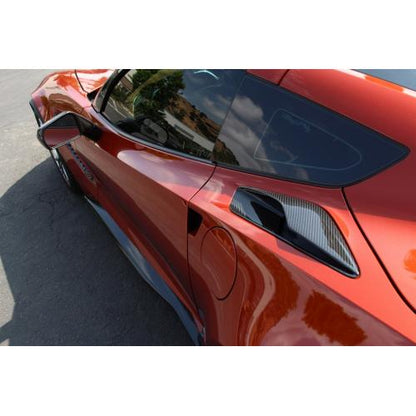 APR Performance - Chevrolet Corvette C7 Stingray / C7 Z06 Quarter Panel Intake Vents 2015-Up (CF-700804)
