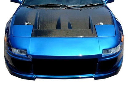 KBD - Toyota MR2 1991-1995 Borda Estilo 1 peça Pára-choque dianteiro de poliuretano (37-2063)