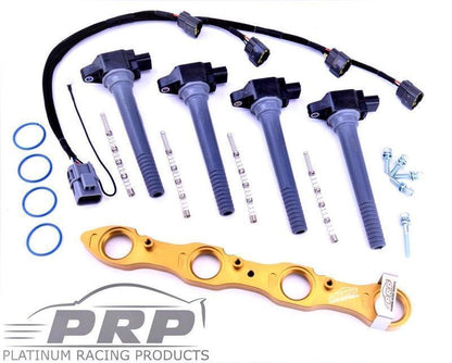 Platinum Racing Products - Kit de bobina SR20 para S13 y Series 1 S14 y 180SX, cubierta de balancín de orificio grande