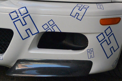 HARD Motorsport - BMW E46 M3, ZHP Brake Duct Inlets and Fog Light Delete (E46INLET)