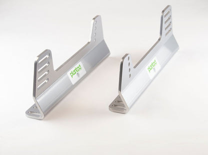 Planted Seat Bracket - ALUMINUM OFFSET UNIVERSAL SIDE MOUNT- GREY