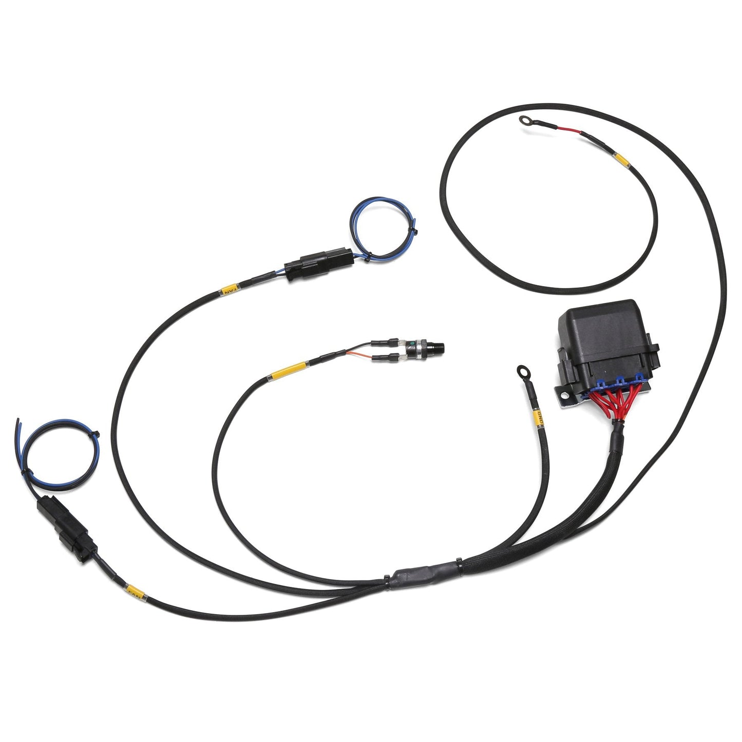 Chase Bays - Dual Fan Relay Wiring Harness with 180º F Thermoswitch (CB-2FANRLY)