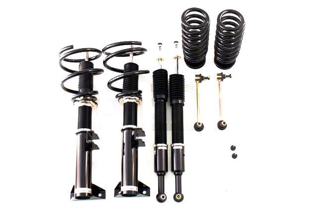BC Racing Coilovers - Serie BR Coilover 01-07 MERCEDES BENZ CLASE C W203 RWD (J-01-BR)