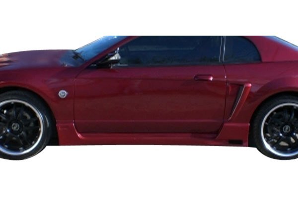 KBD - Ford Mustang 1999-2004 Spy 2 estilo 2 peças saias laterais de poliuretano (37-2283)