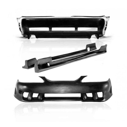 KBD - Ford Mustang 1994-1998 Sallen 2 Estilo 4 Piezas Kit de Cuerpo Completo de Poliuretano (37-2009)