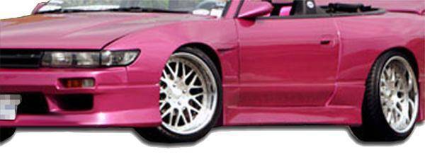 KBD - Nissan 240SX ALL 1989-1994 GP1 Style 2 Piece Polyurethane Side Skirts (37-2295)