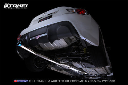 Tomei - FULL TITANIUM MUFFLER KIT  EXPREME Ti ZN6/ZC6 TYPE-60R (TB6090-SB03B)