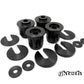 GKTech - Z34 370z/ G37 Solid Rear Subframe Bushings