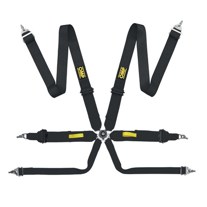 OMP - SAFETY HARNESS IN POLYESTER FABRIC FOR SALOON CARS TECNICA 3 (DA0203L)