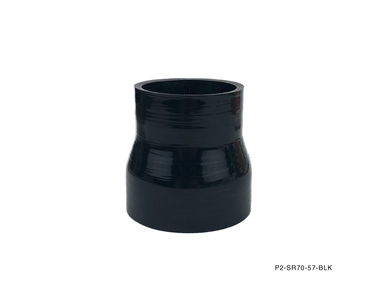 P2M - REDUCER HOSE : 2.75-3.25" ID - BLACK (P2-SR83-70-BLK)