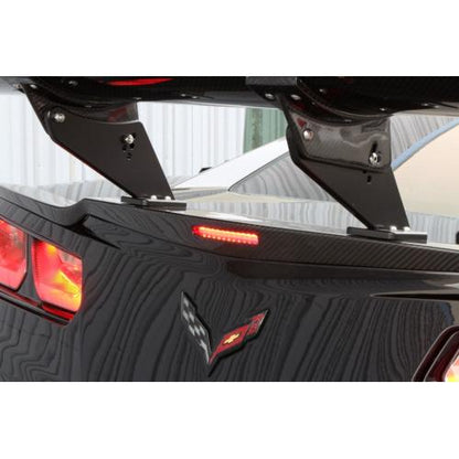 APR Performance - Chevrolet Corvette C7 Z06 / Grand Sport GTC-500 71" Chassis Mount Adjustable Wing 2015-Up (AS-107178)